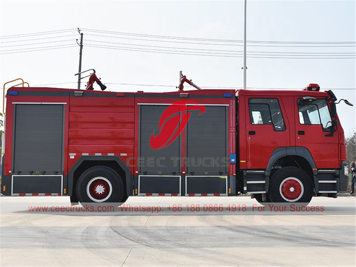 Hot sale HOWO fire fighting truck
