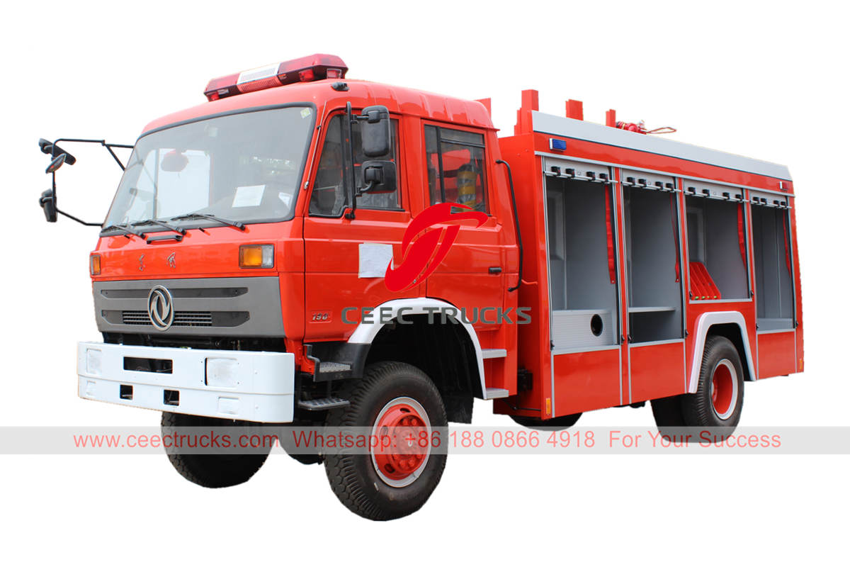 Dongfeng 4×4 fire lorry