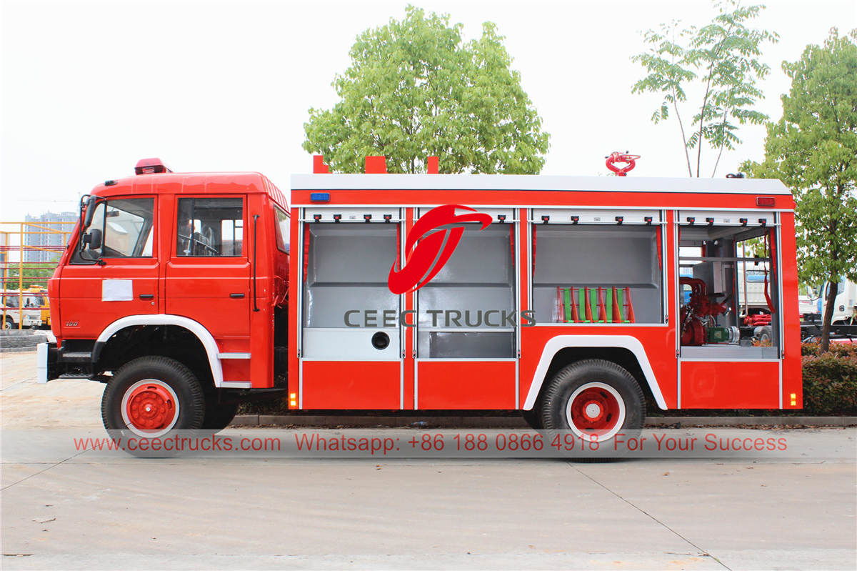 Dongfeng 4×4 AWD fire engine