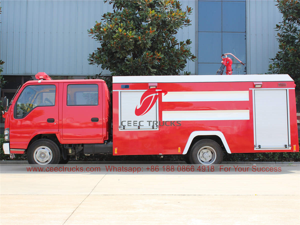 ISUZU 600P fire truck for sale