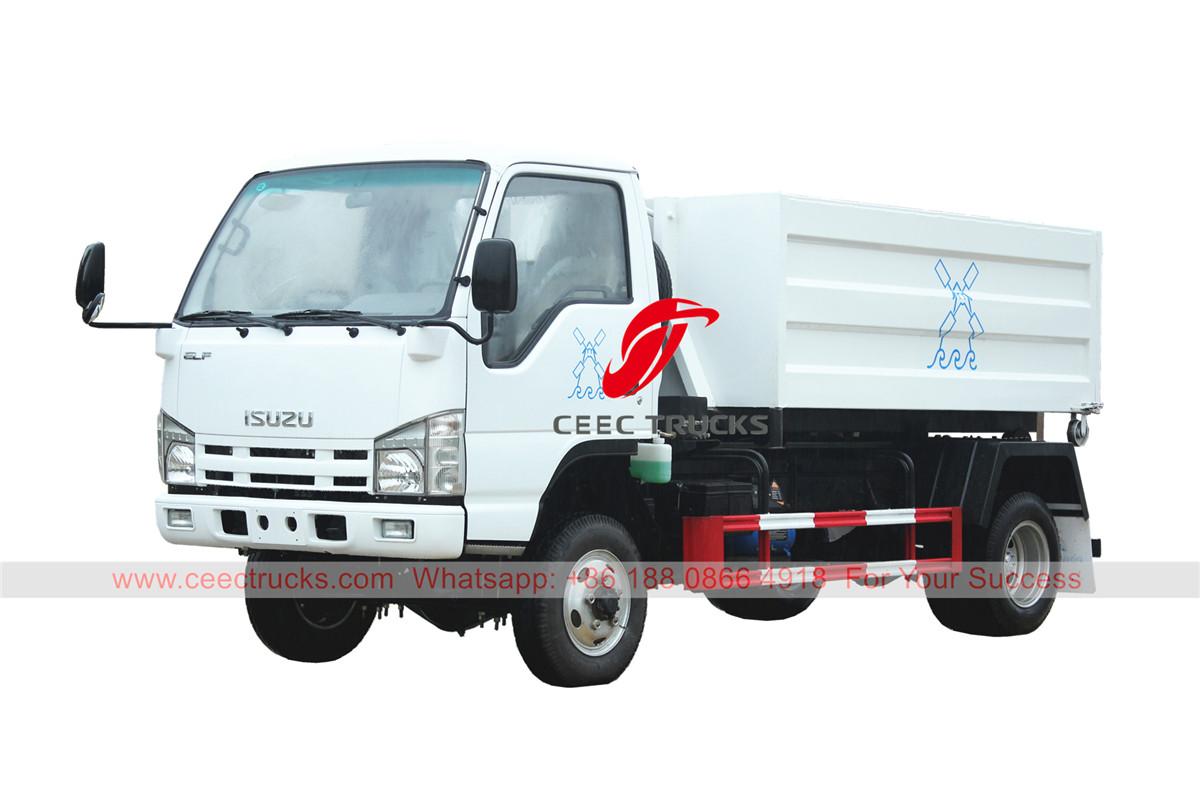 ISUZU 4×4 hook lift truck ISUZU 4×4 hook lift truck