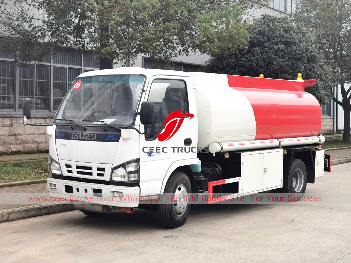 ISUZU diesel tanker truck