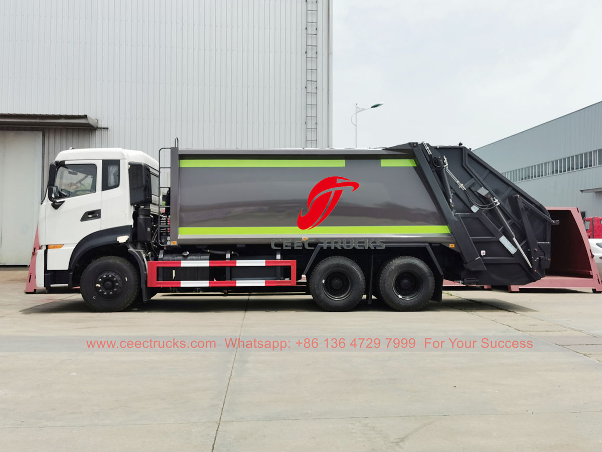 Factory price waste compactor truck