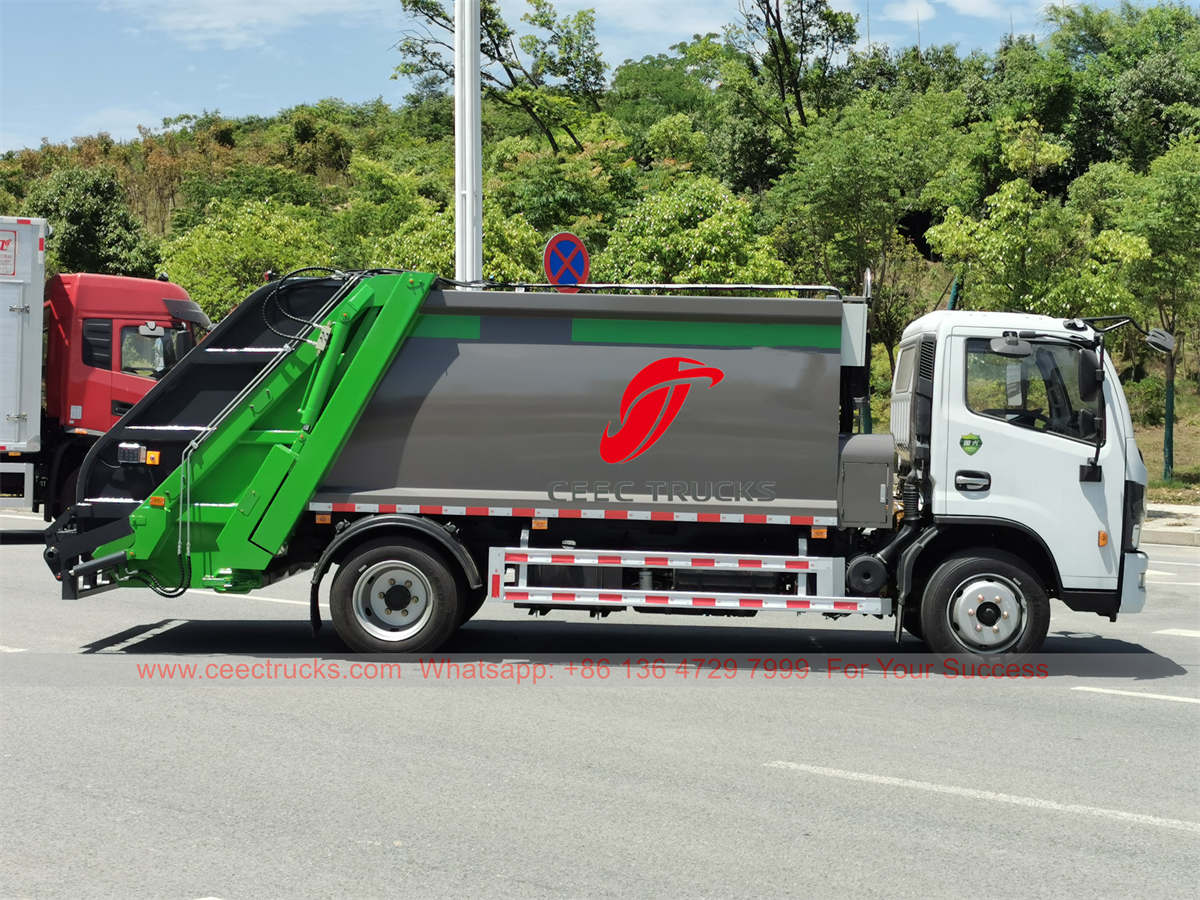 Dongfeng waste compactor truck