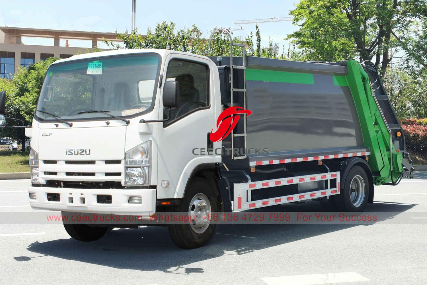 ISUZU 4×2 rear loader