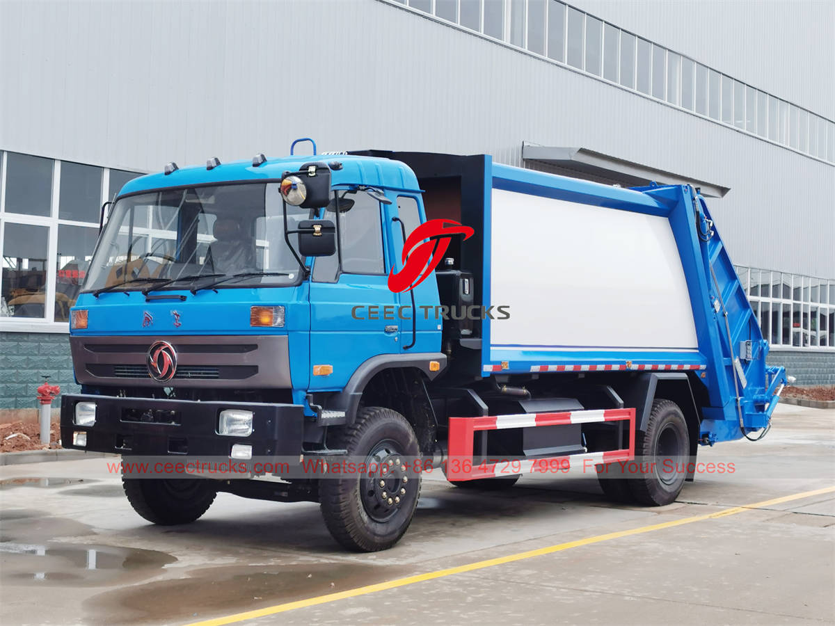 Dongfeng rear loader for export