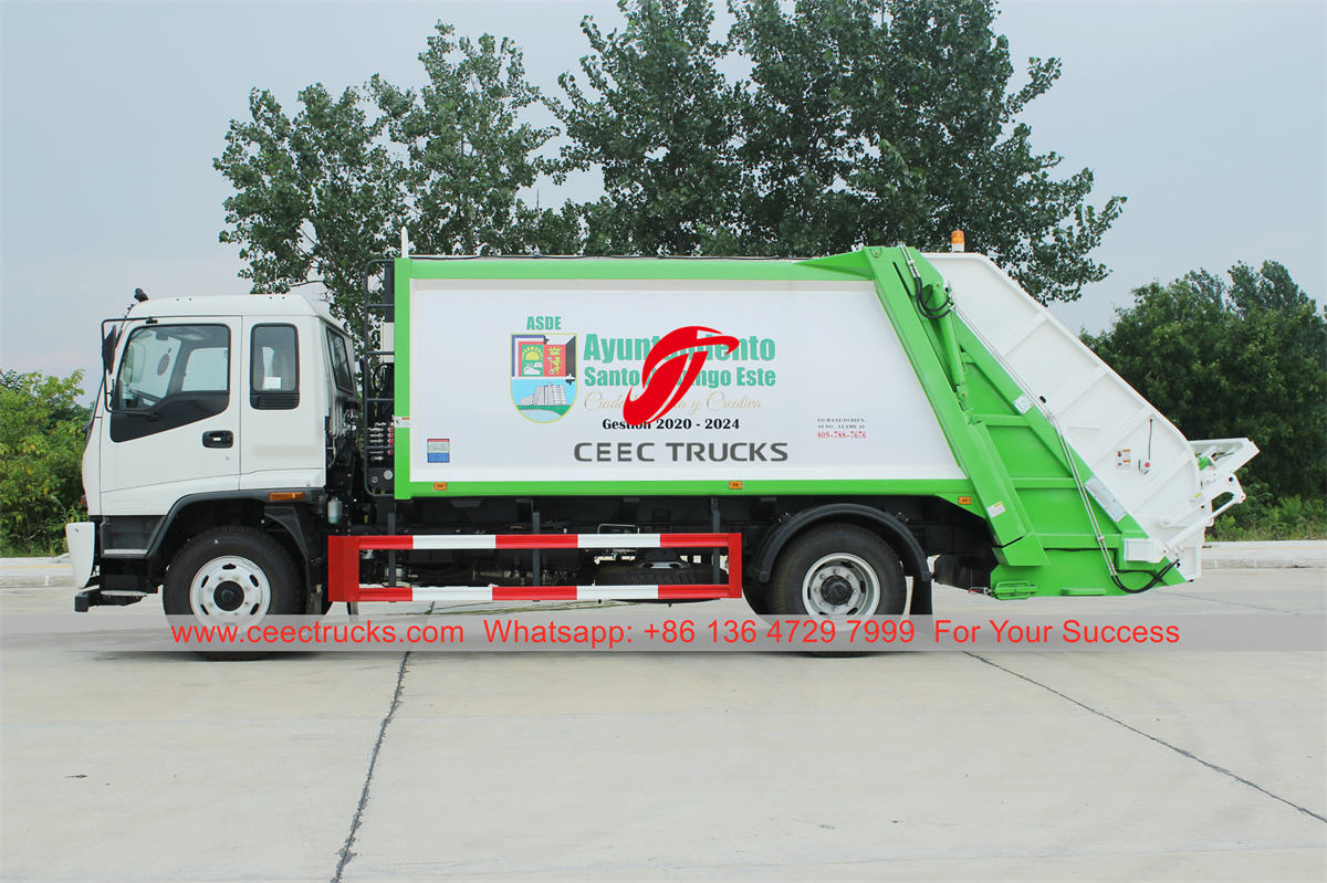 ISUZU FTR garbage compression truck