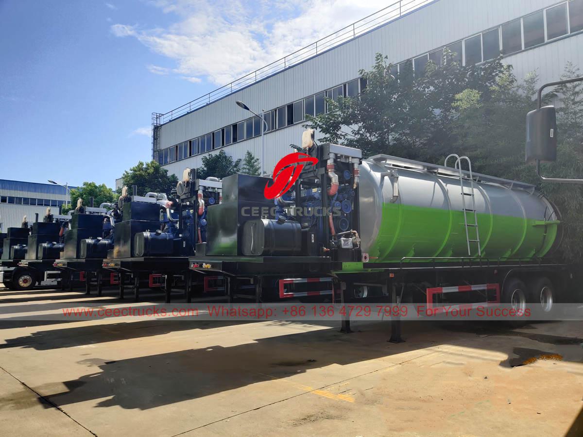 2 axles septic tank semi-trailer 2 axles septic tank semi-trailer