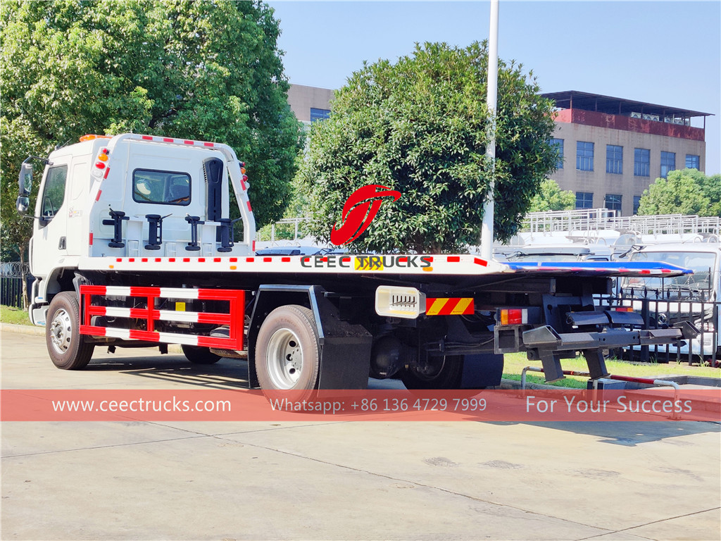 DONGFENG 8tons road wrecker truck export to senegal