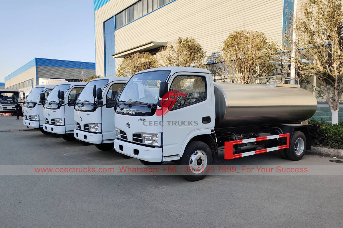 Dongfeng SS 304 drinking water tanker truck