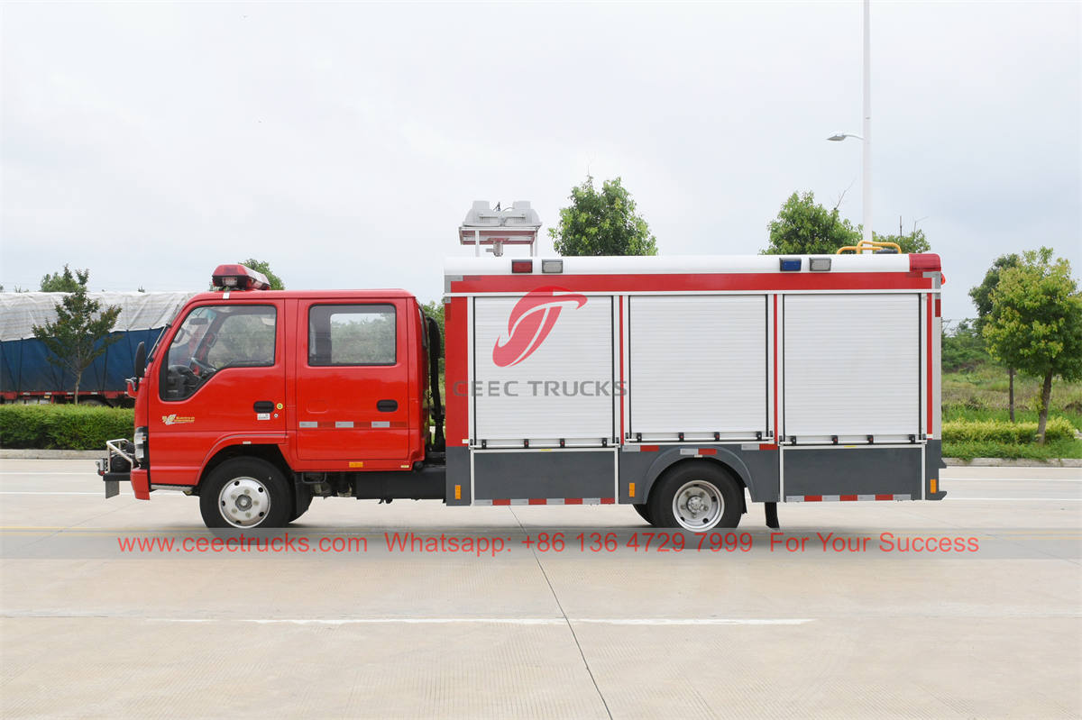 ISUZU light-duty rescue fire truck