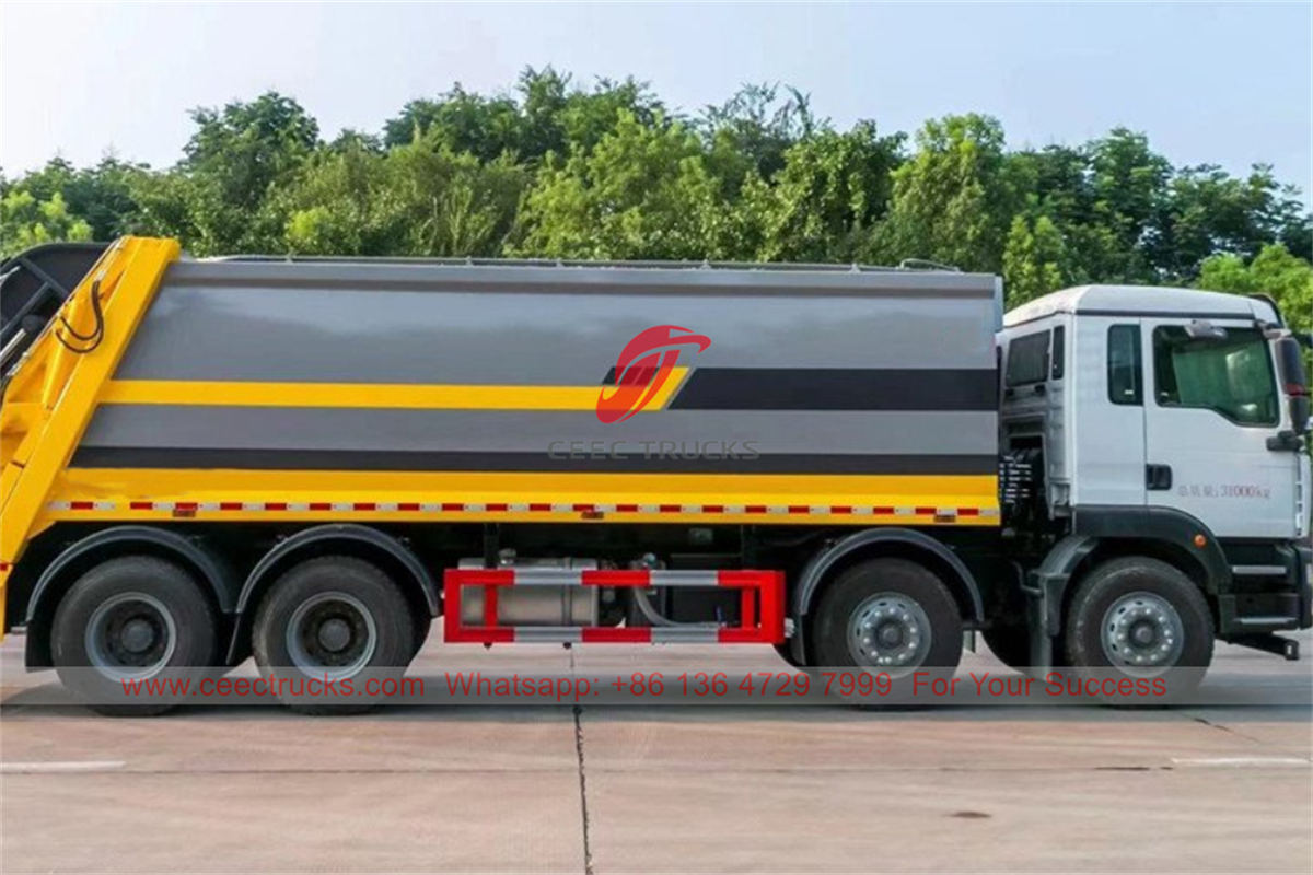 SINOTRUK 8×4 waste management truck for sale