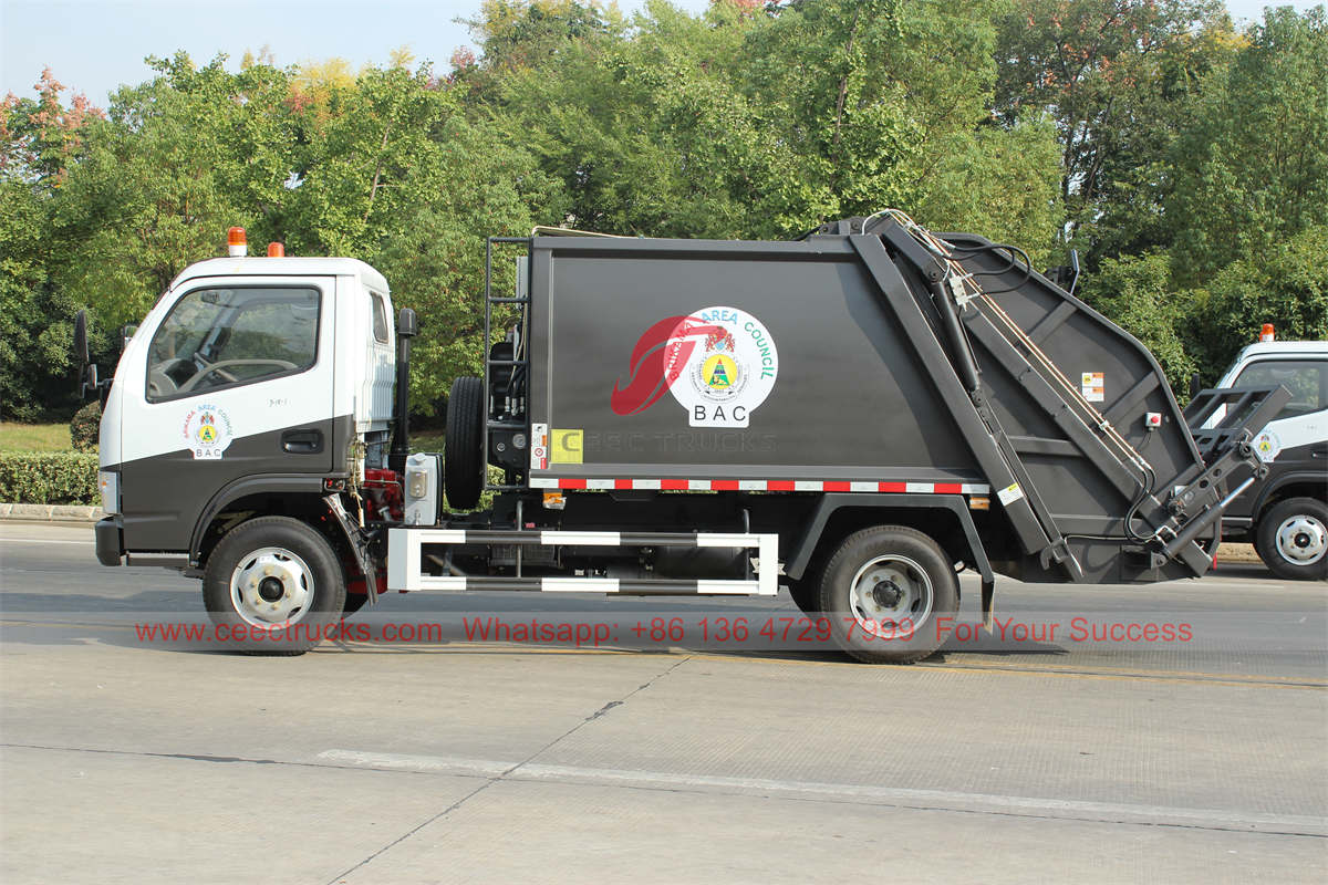 Dongfeng 4×2 refuse compactor truck