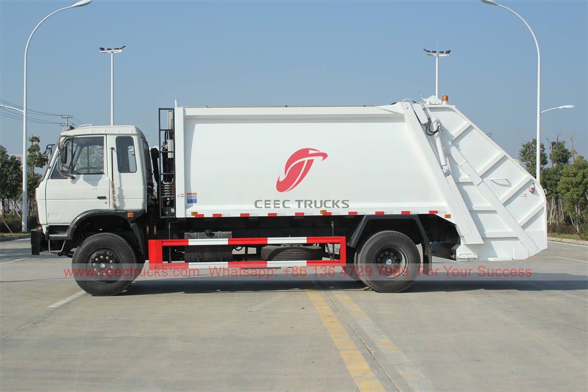 Customized Dongfeng 14 CBM waste compactor truck