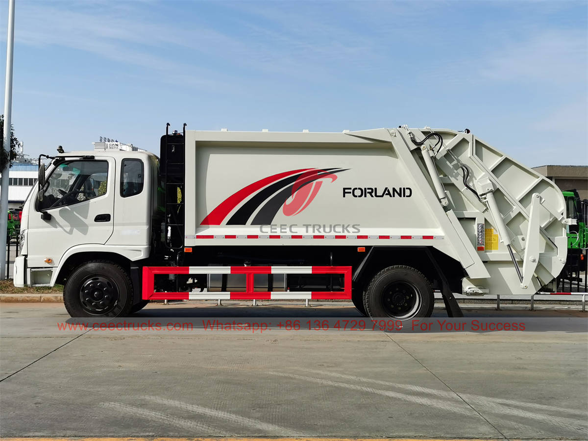 FOTON 4×2 refuse compactor trucks