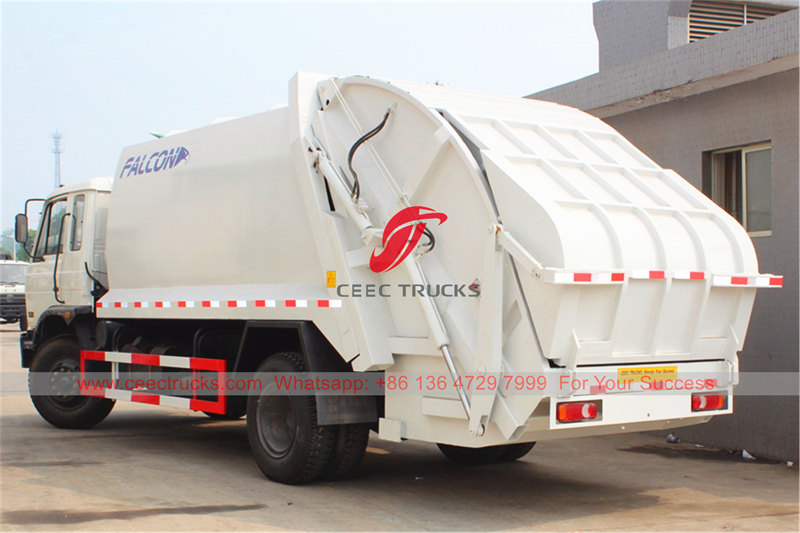 Dongfeng 14 CBM refuse compactor truck for sale