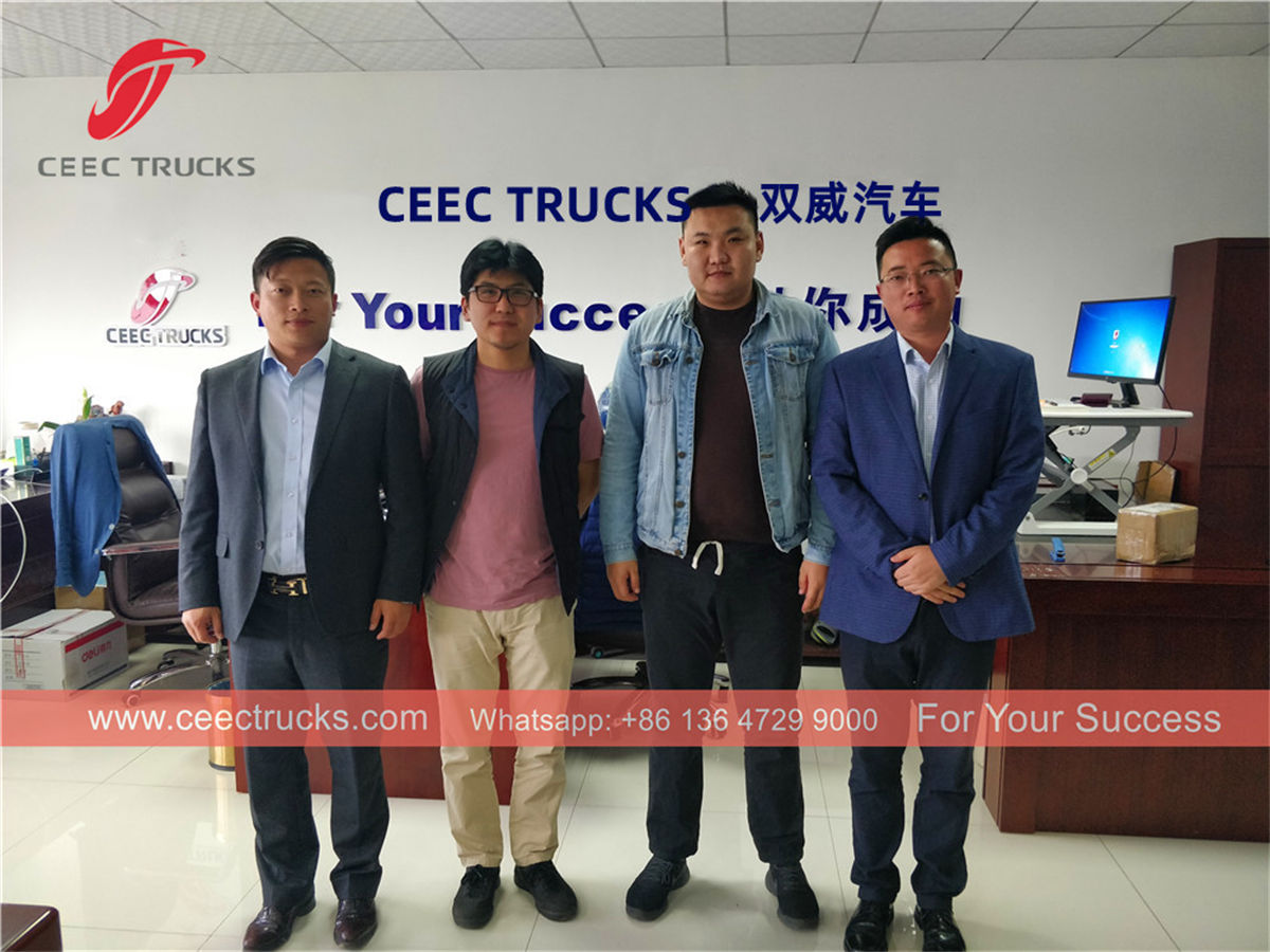 Mongolia customer visit CEEC factory