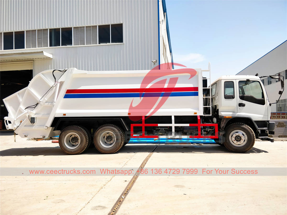 ISUZU refuse compactor truck supplier