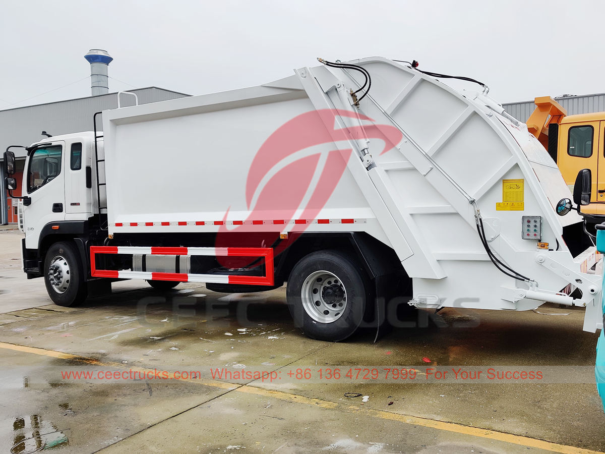FOTON 6 wheeler garbage compactor truck for sale
