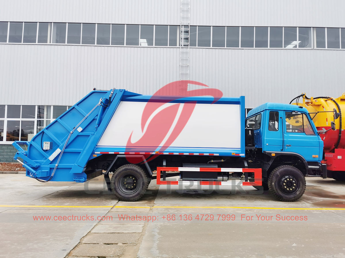 Dongfeng 4×2 garbage compactor truck