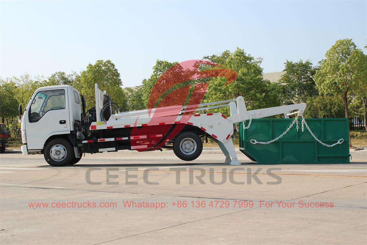 ISUZU swing arm garbage truck for sale ISUZU swing arm garbage truck for sale