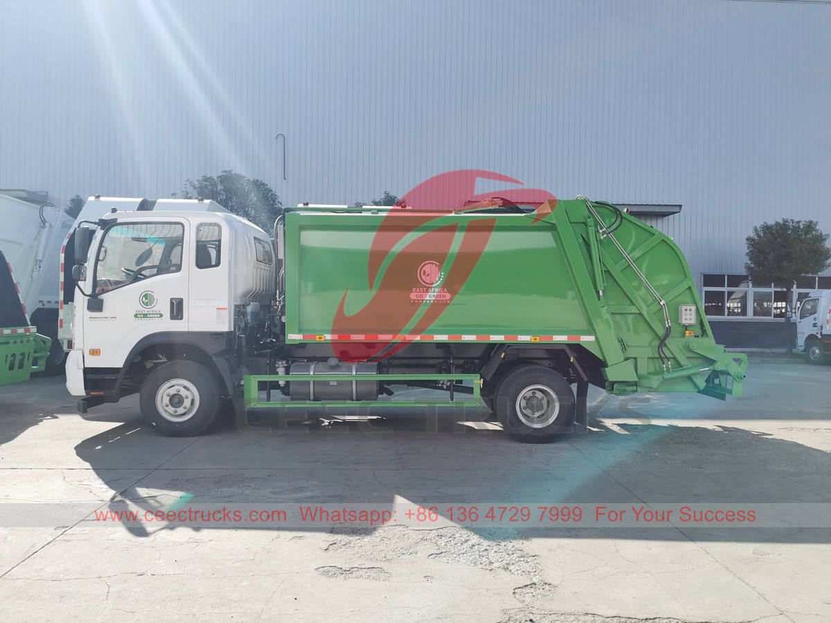 HOWO 4×2 waste management truck for sale