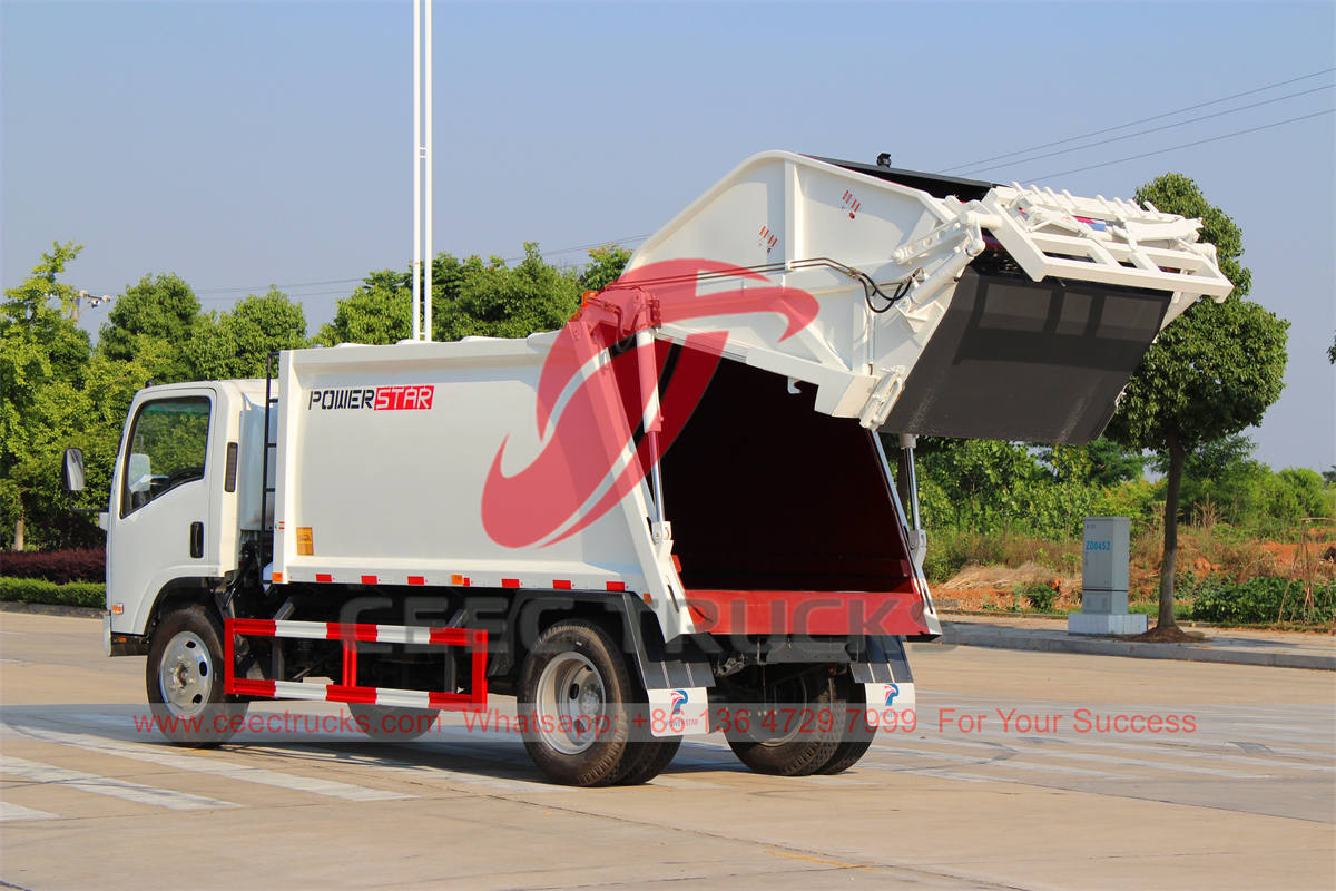 Manufacturer and supplier of ISUZU garbage compactor truck