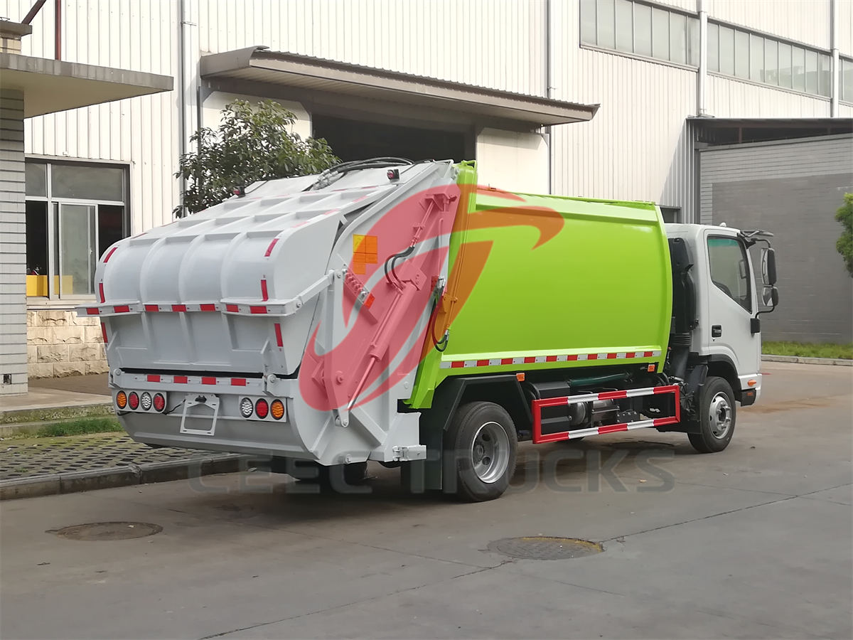 Brand new JAC rear load refuse collection truck