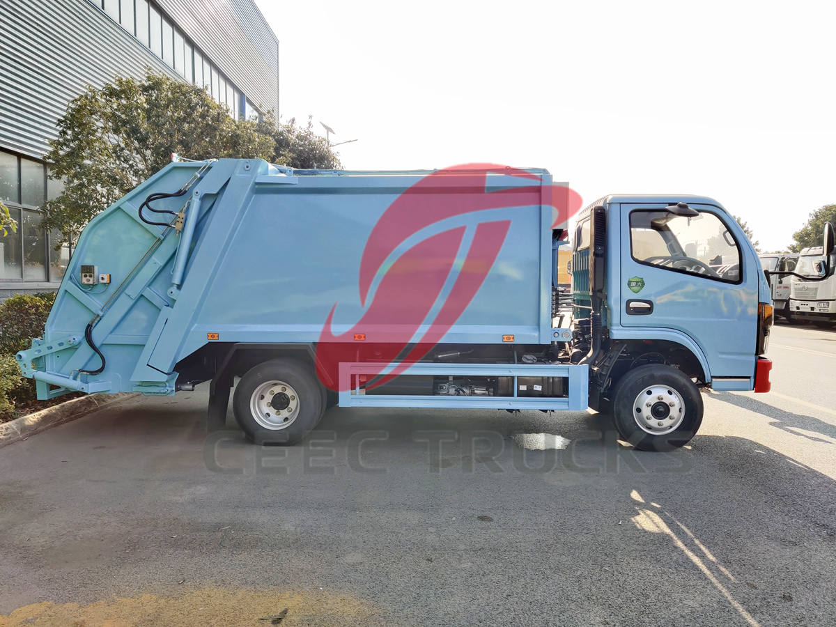 Dongfeng trash compactor truck for sale
