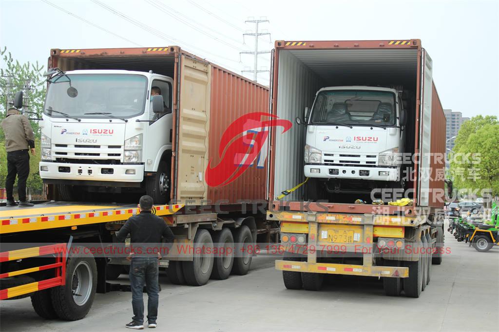 ISUZU garbage compression truck supplier