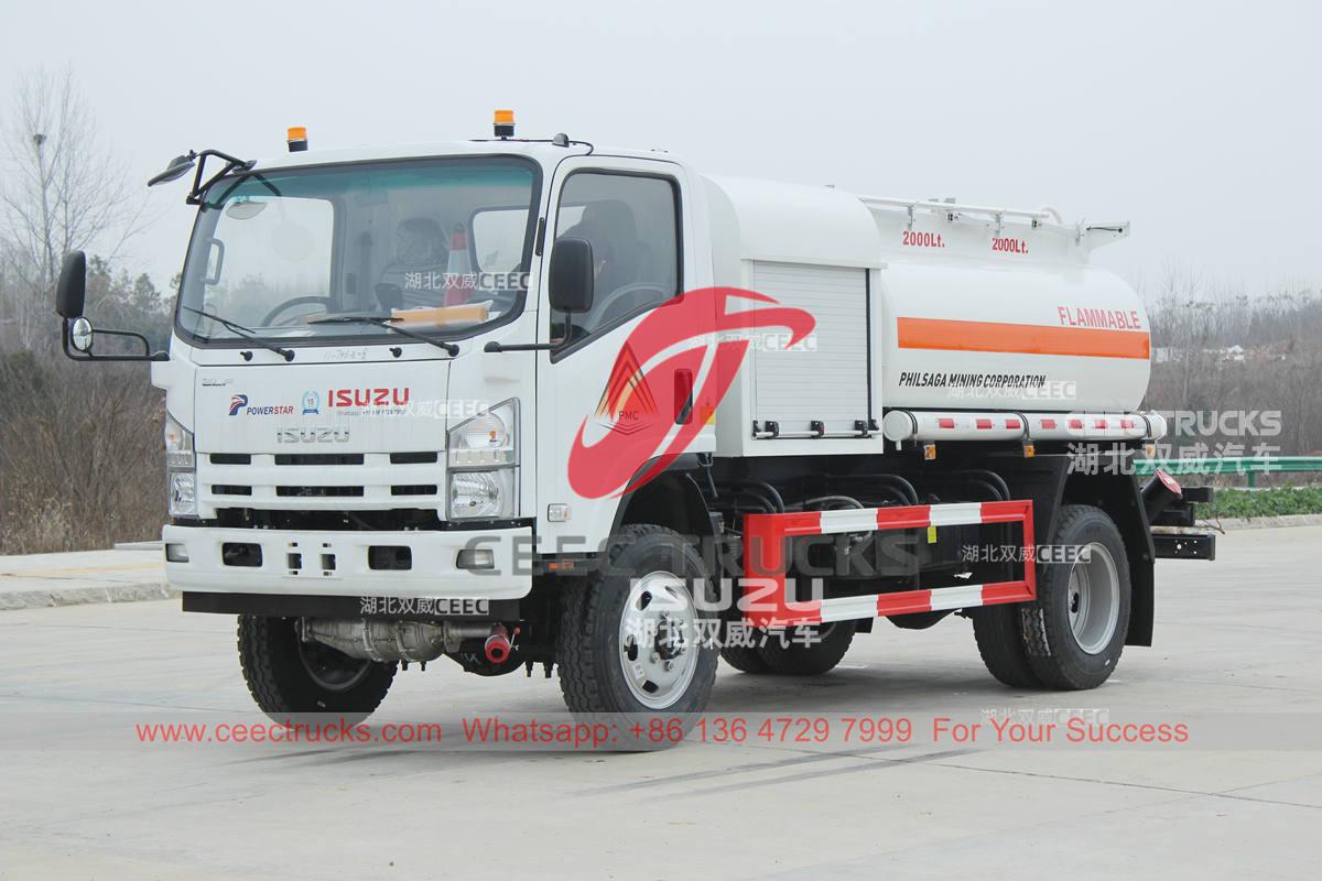 ISUZU ELF 700P AWD diesel tank truck for sale
