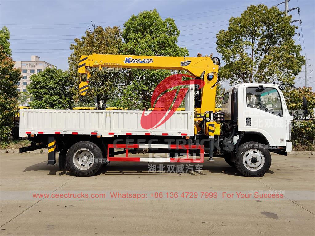 Customized ISUZU ELF 700P 4×4 off-road crane truck for sale