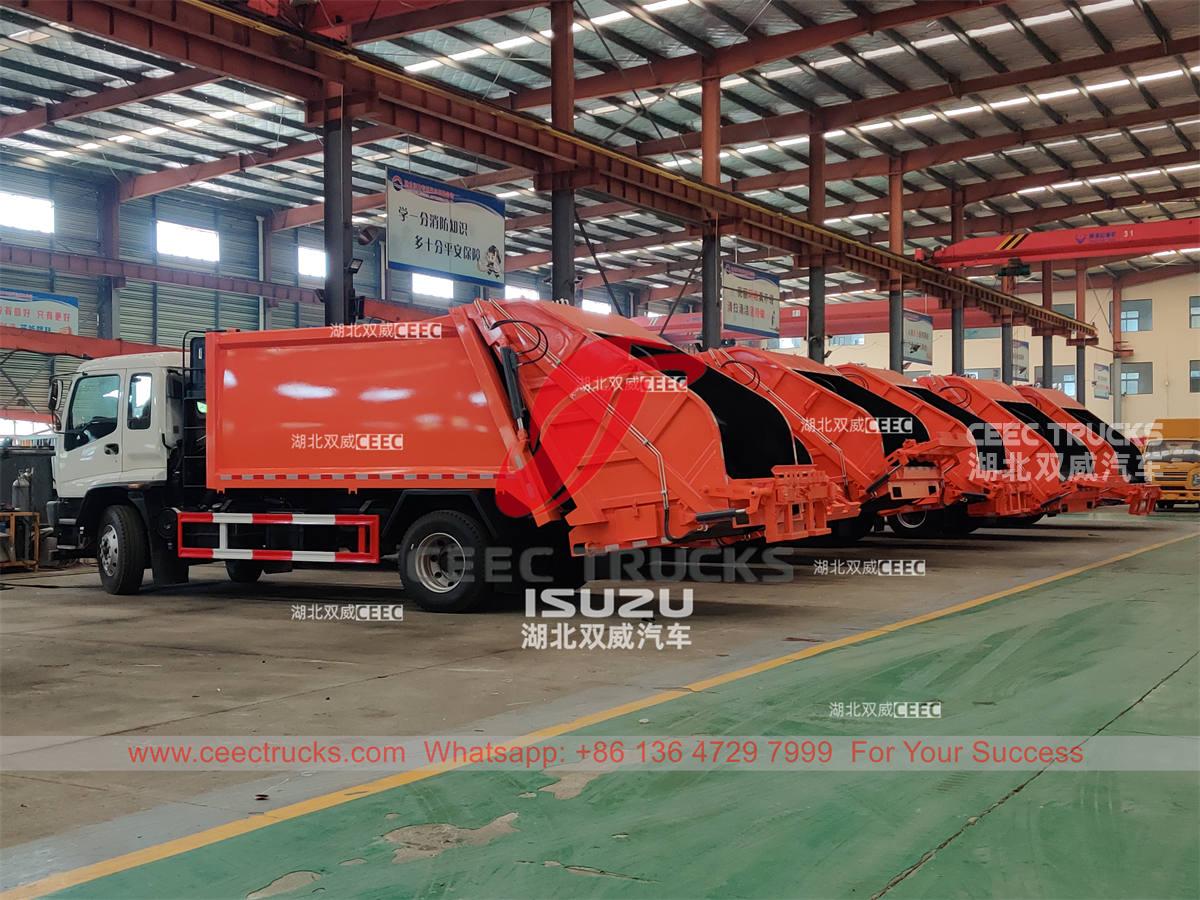 China professional refuse compactor manufacturer for sale