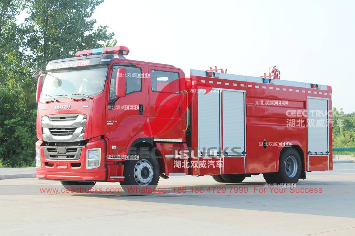 Best price ISUZU GIGA 4×2 fire trucks for sale