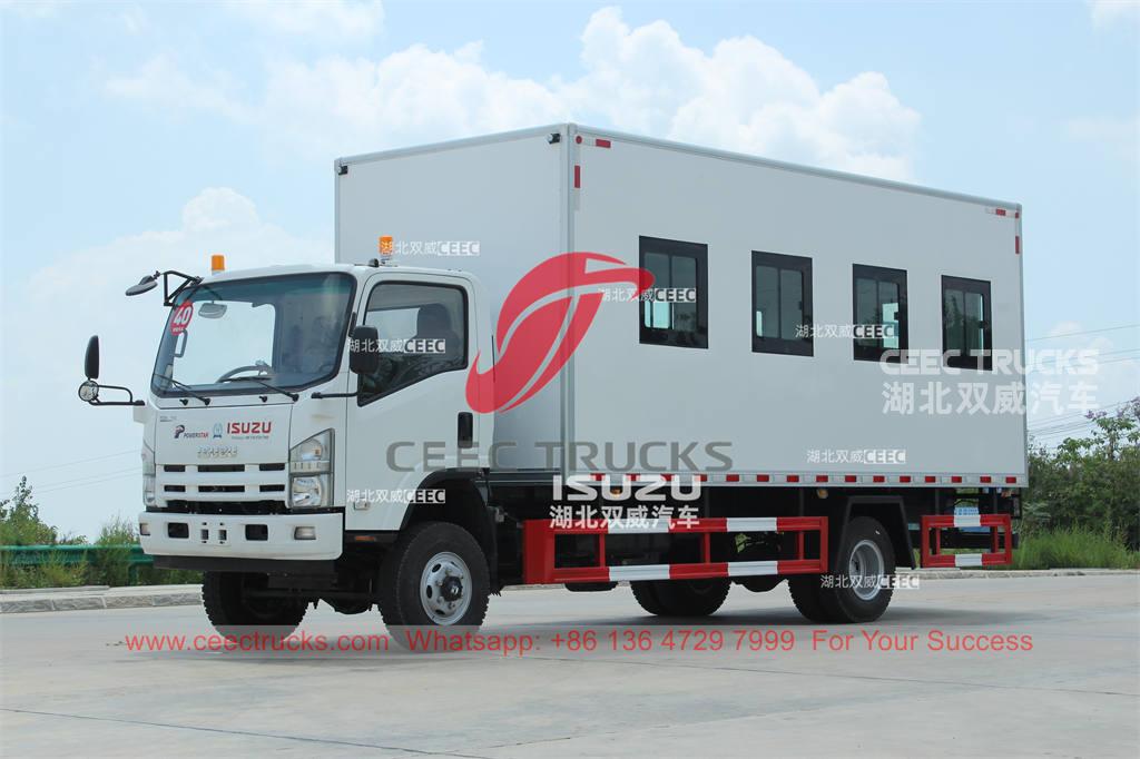 Custom-made ISUZU 700P 4×4 passenger transport truck for sale