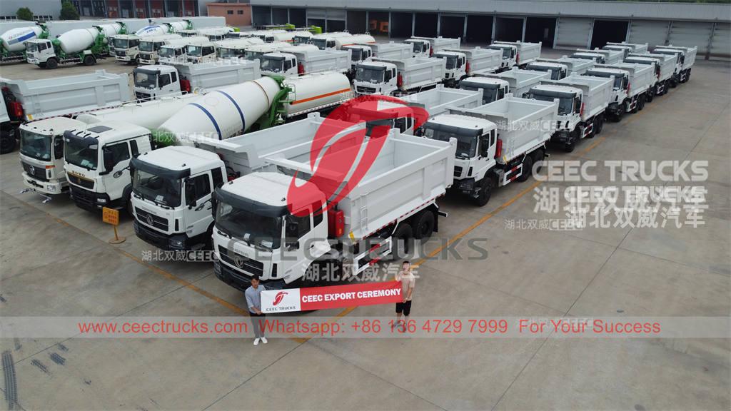 Good price Dongfeng 20 tons tipper trucks for sale