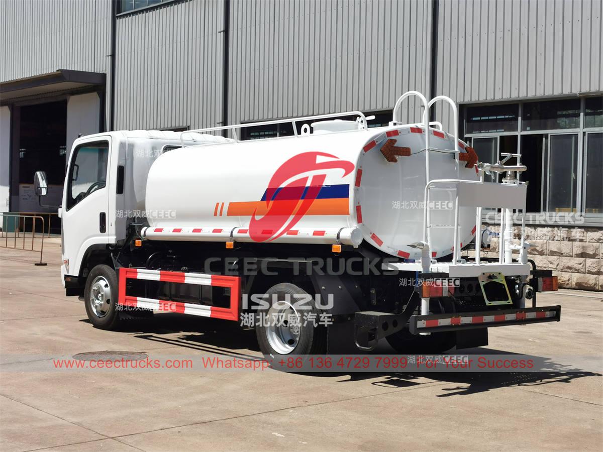 Custom-made ISUZU ELF 700P 6000 liters drinking water tank truck for sale