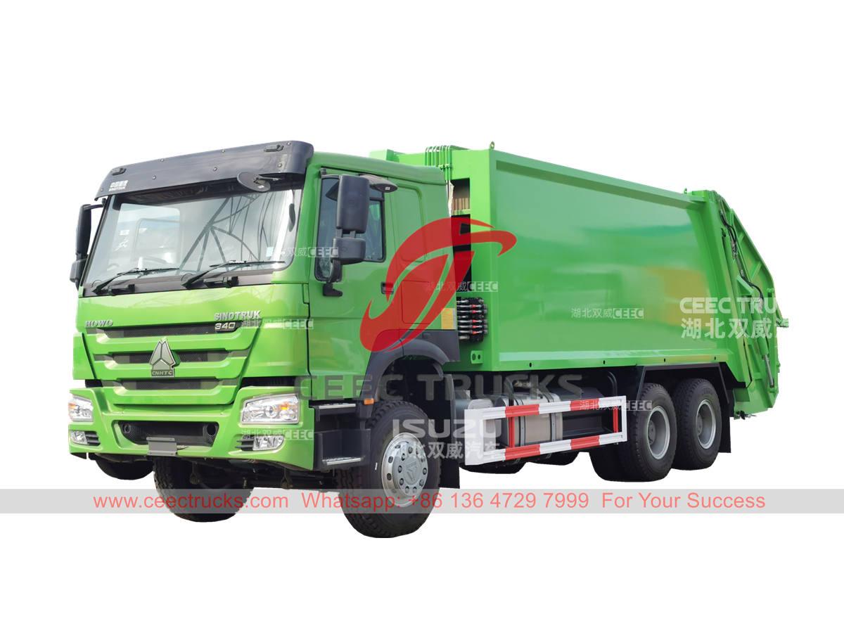 Factory outlet HOWO 10 wheeler RHD garbage compression truck