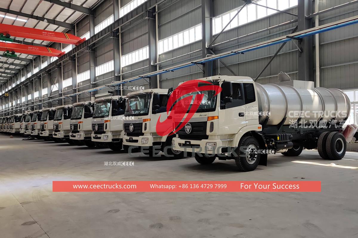 China leading stainless steel water tanker manufacturer