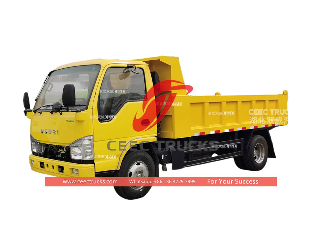Good price ISUZU 4×2 mini dumper trucks for sale