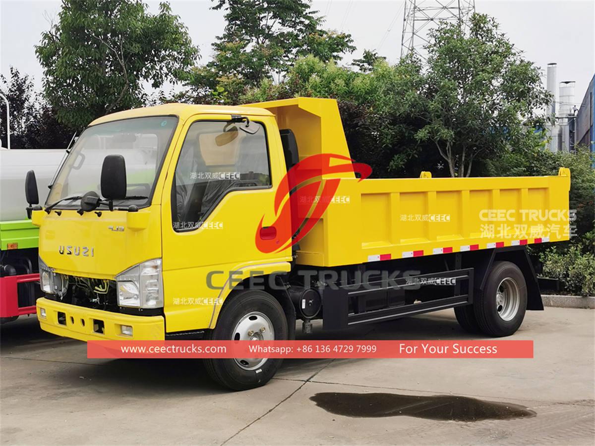 ISUZU 98hp small tipper trucks at promotional price