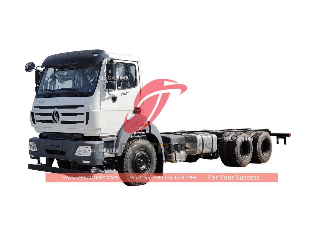 Beiben 6×4 270HP chassis for dump truck for sale