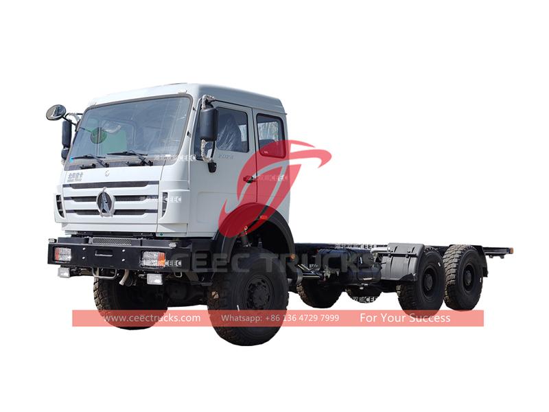 Brand new Beiben NG80 290HP 6×6 trailer tractor for sale