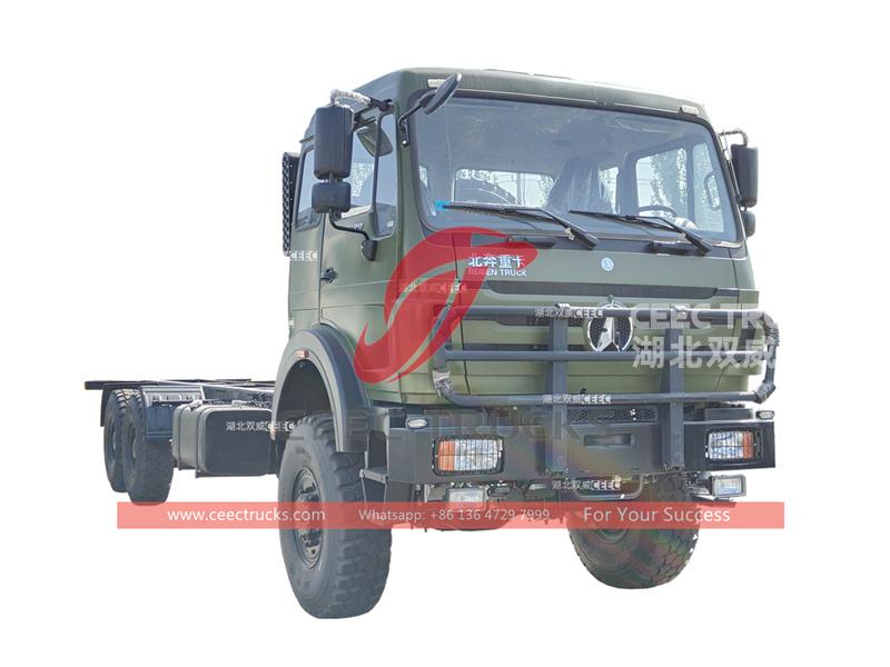 Good price Beiben 6×6 NG80 trailer tractor head for sale