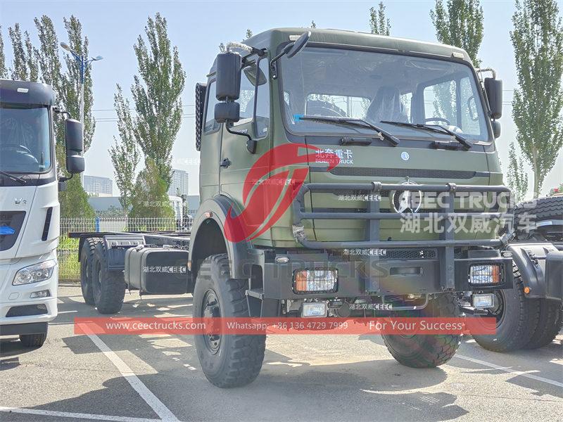 Beiben 6×6 2629 day cab prime mover for export