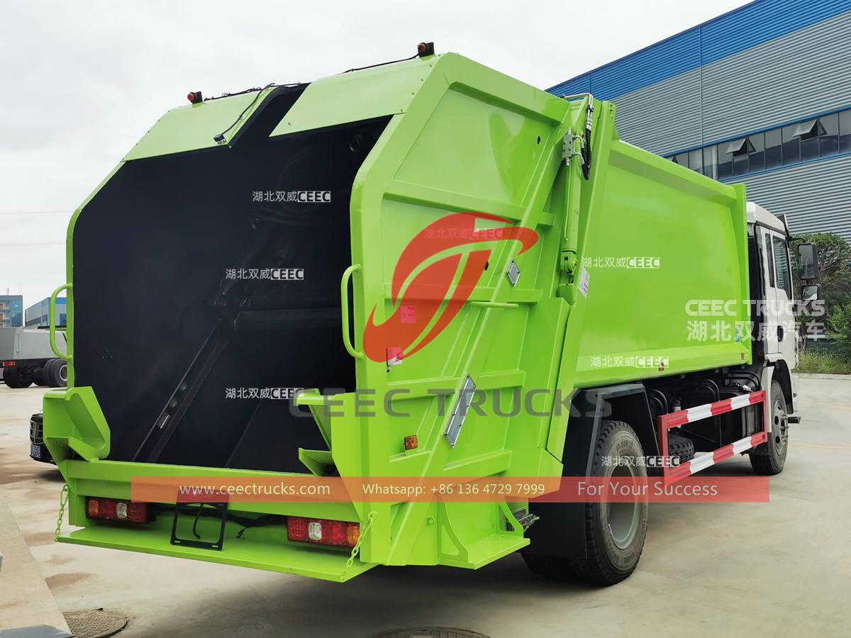 Shacman L3000 14CBM garbage compression truck at discount price
