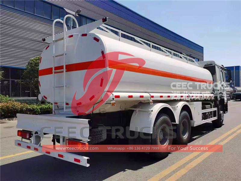howo 20 cbm fuel tanker truck 
