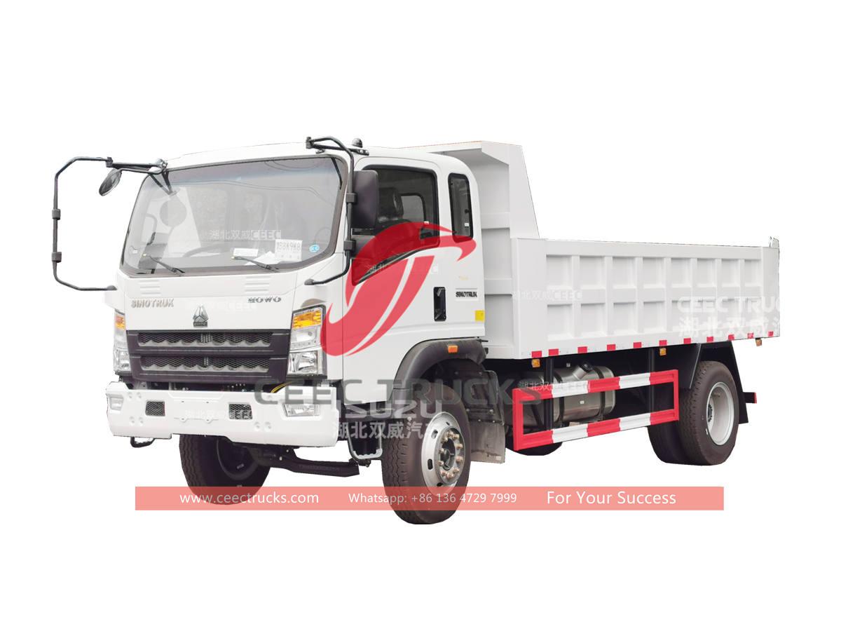 HOWO 5 tons tipper lorry for sale