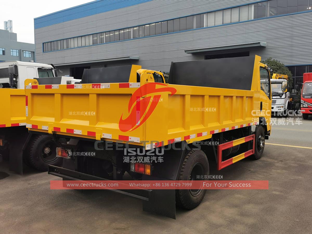 ISUZU 6 wheeler 5 tons dump trucks for sale