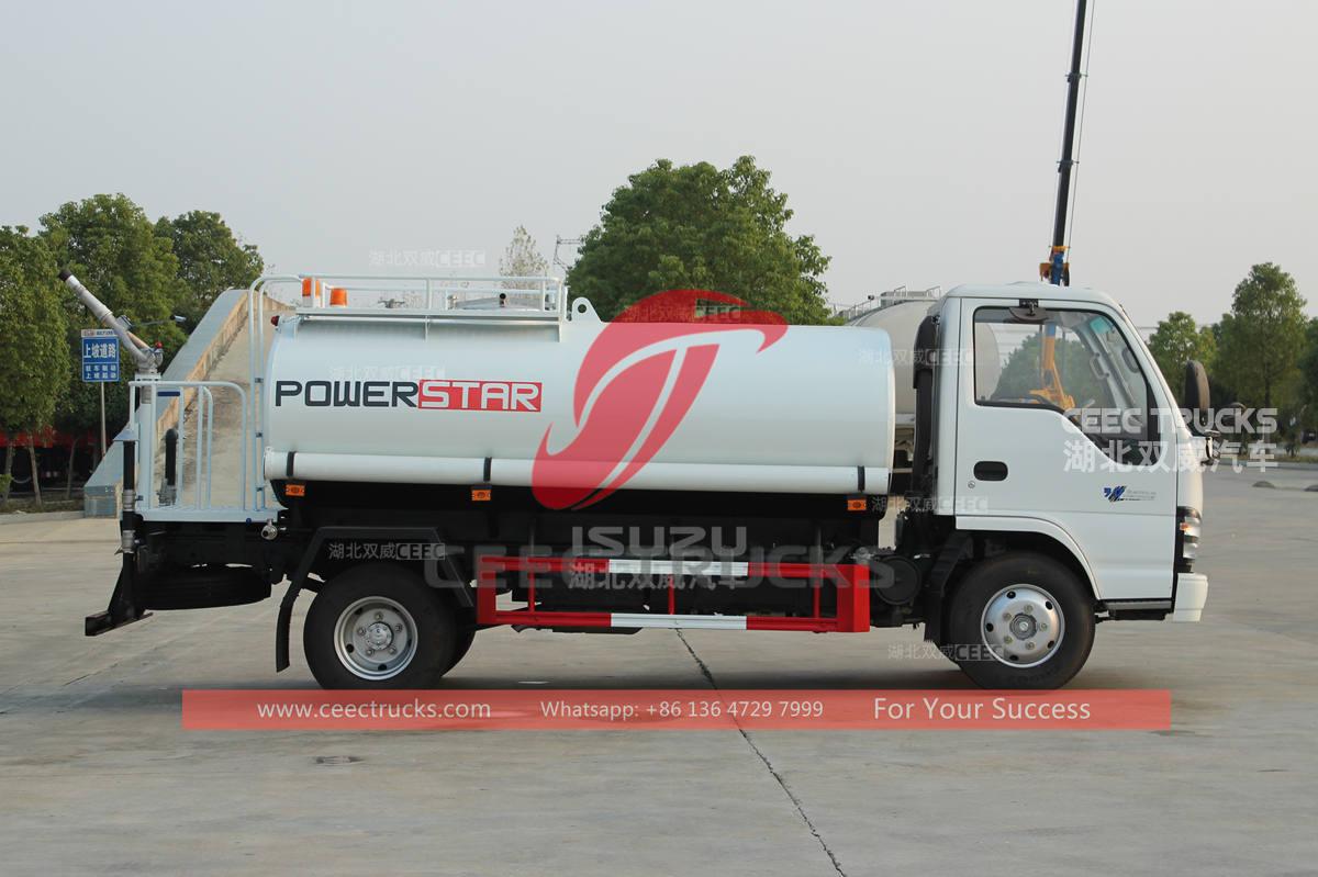 ISUZU NQR 5000 liters drinking water truck for Philippines